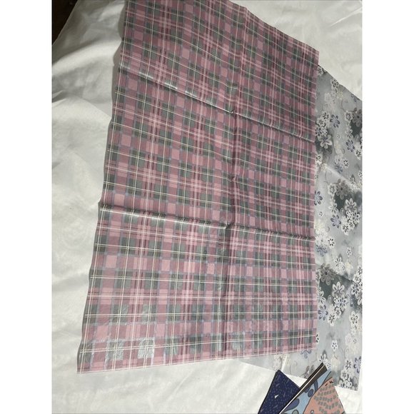 20x30 Inch Blue Fish Coral Wrapping Paper Sheets Set- 2 Papers & 2 Tissue Sheets - Picture 7 of 12